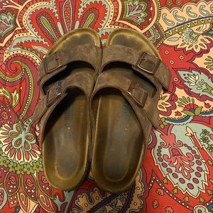 Birkenstock Arizona, worn one season.